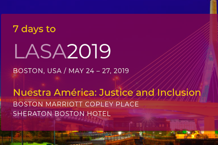 LASA 2019 – Panel «Las transformaciones  contemporáneas del ejercicio de la autoridad en la vida social: Contribuciones al debate desde el caso de Chile»