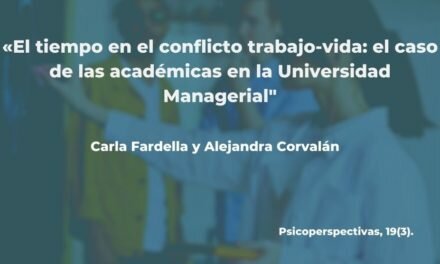 El tiempo en el conflicto trabajo-vida: el caso de las académicas en la universidad managerial